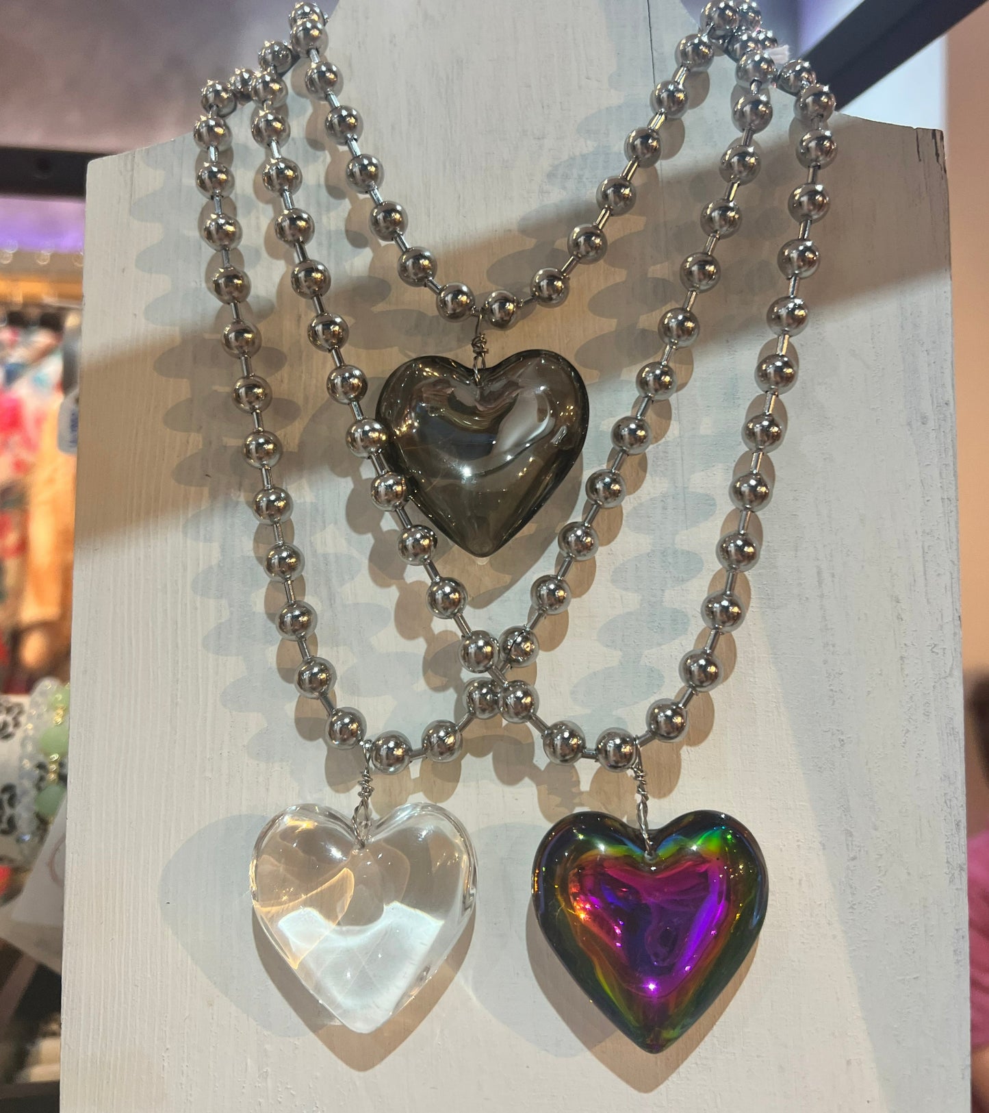 Crystal Heart Necklace