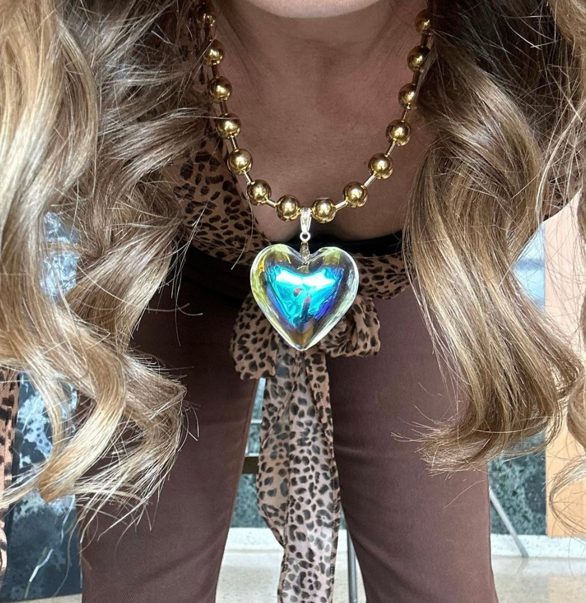 Crystal Heart Necklace